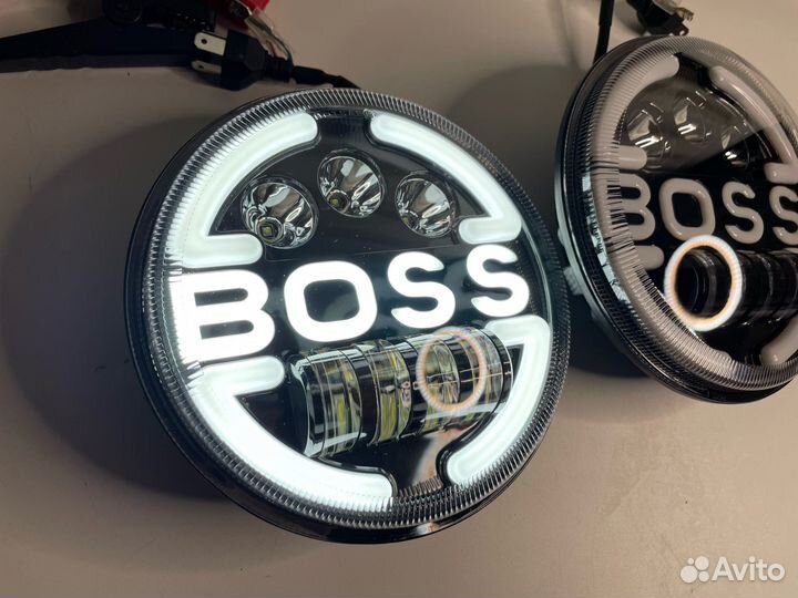 Тюнинг фары нива boss style