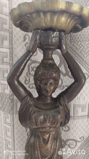 Редкая статуэтка Турчанка. Бронза. 41 см, 6 кг