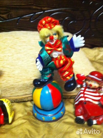 Клоун-копилка, керамика