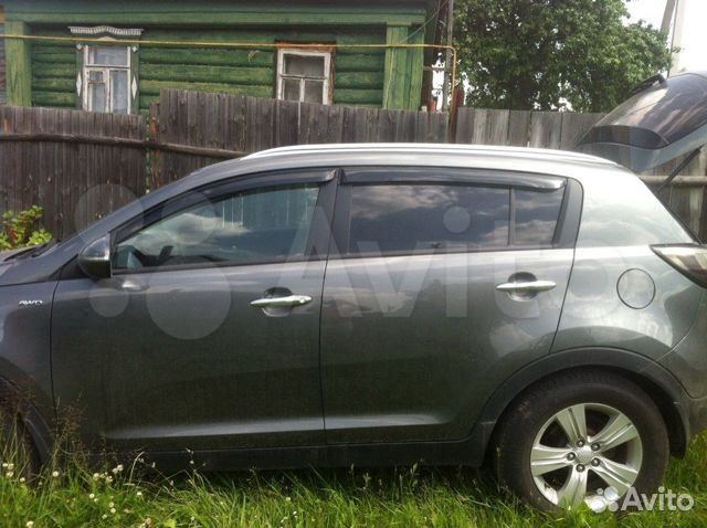 Ветровики, Дефлектор капота KIA Sportage с 2010