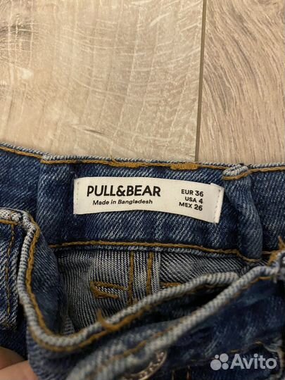 Джинсы pull and bear 36