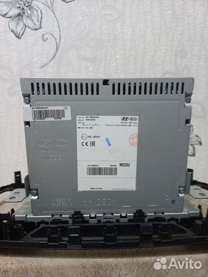 Штатная магнитола Hyundai Creta I поколения