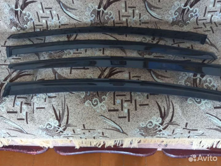 Дефлекторы на двери hyundai elantra ад 6 комплект