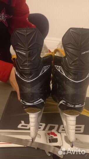Хоккейные коньки bauer