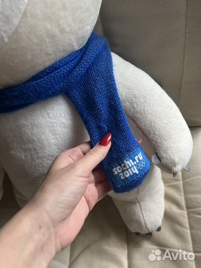 Мягкая игрушка олимпийский медведь 2014