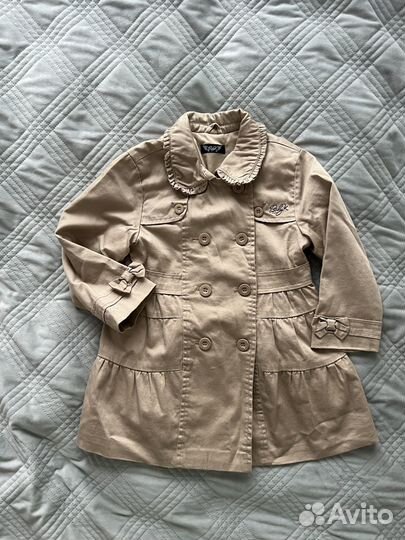 Тренч BabyK, бежевого цвета