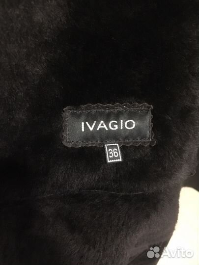 Дубленка натуральная с норкой женская 42-44 ivagio