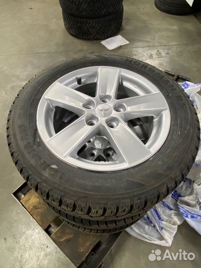 Колеса (зима) на Mitsubishi Lancer X R16