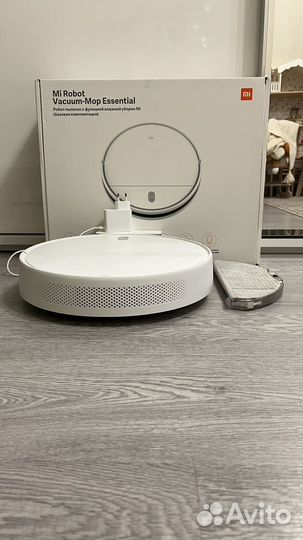 Робот пылесос mi robot vacuum mop essential
