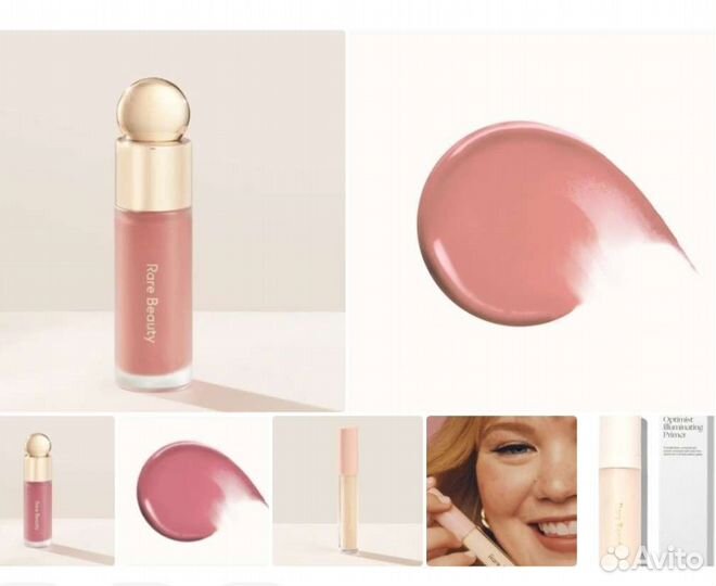 Rare Beauty румяна, консилер