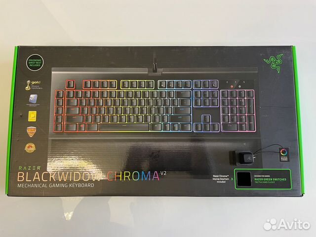 Игровая клавиатура Razer BlackWidow Chroma V2 объявление продам