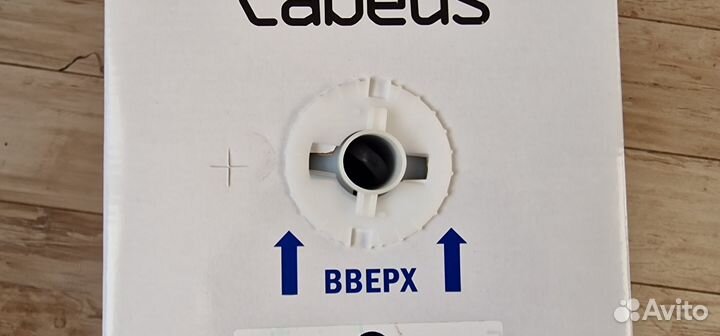 Cabeus Кабель витая пара UTP 5e медь UTP-4P-Cat.5e