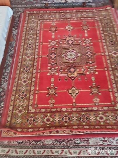 Ковер бу шерстяной размер 1,5 х 2м