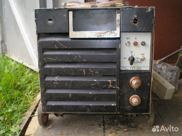 Сварочный аппарат тт 250, СССР