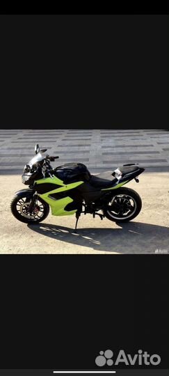 Электромотоцикл kawasaki ninja