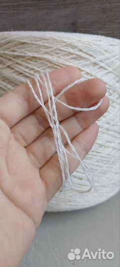 Бобинная пряжа, нитки, шетланд