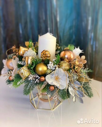 Новогодний подсвечник «Ностальгия»