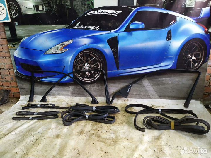 Уплотнители дверей, направляющие стёкол. MB W202