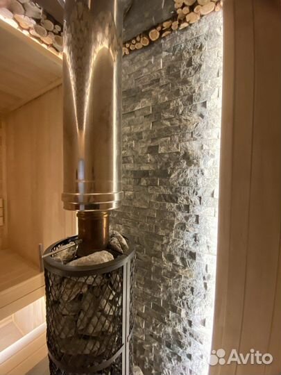 Плитка из змеевика для бани