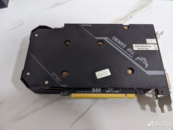 Видеокарта gtx 1660 ti 6gb