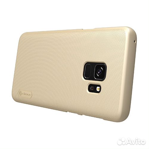 Чехол (клип-кейс) для samsung S9 +Защитная плёнка