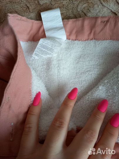 Брюки утеплённые на девочку