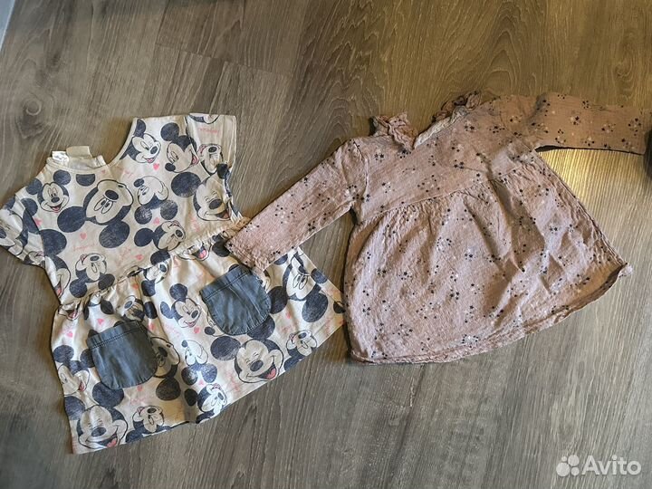 Одежда для девочки пакетом 80