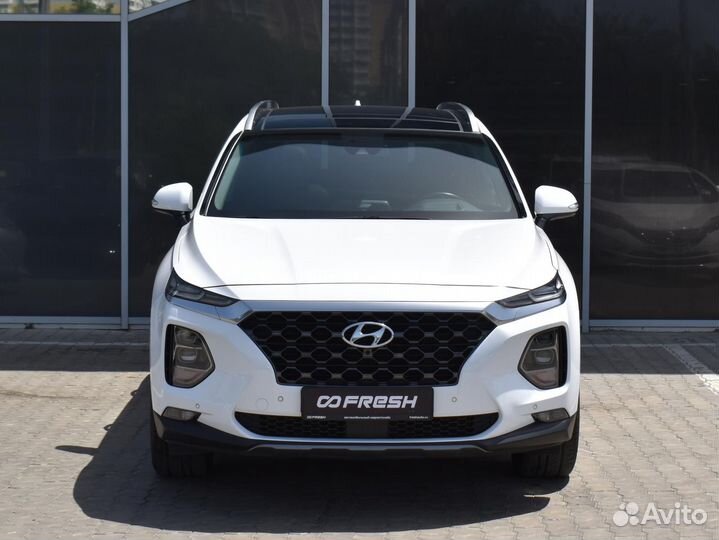 Hyundai Santa Fe 2.2 AT, 2019, 29 526 км