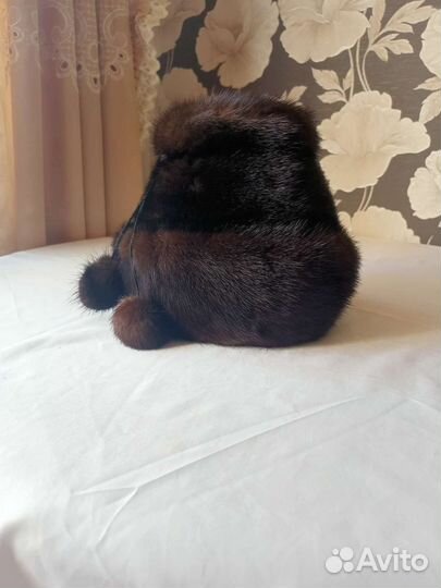 Шапка норковая женская 56р