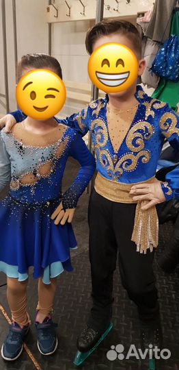 Костюм Алладина для фигурного катания