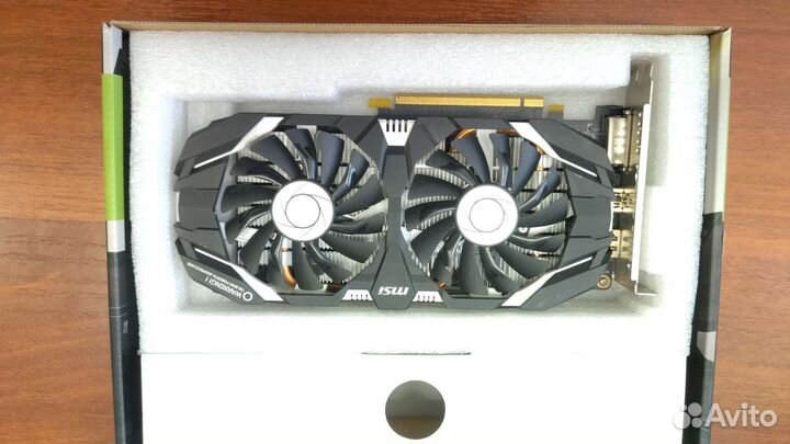 Видеокарта MSI GTX 1060 6gb