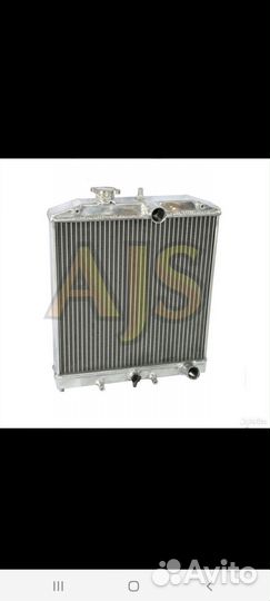 Радиатор алюмин Civic 92-02 60mm выход 32мм MT AJS