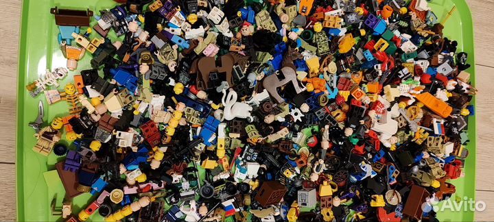 Lego человечки россыпью