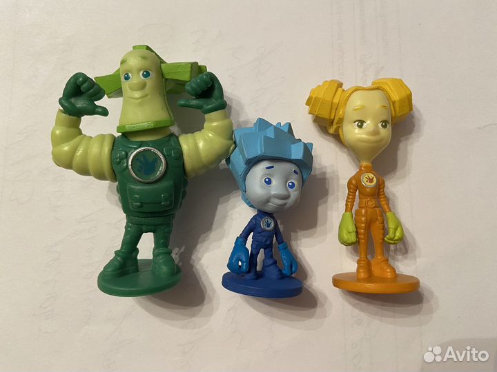 Комплект Фиксиков из шоколадных яиц