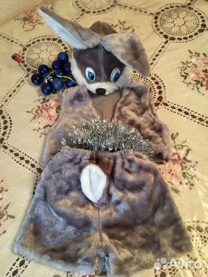 Костюмы Зайчик, Волк, Ёжик, Медведь, Ниндзя