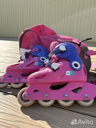 Детские ролики и защита