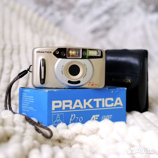 Плёночный фотоаппарат praktica p70 +фотопленка