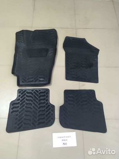 Ковралин и коврики салона Volkswagen Polo