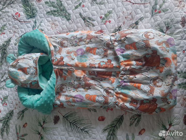 Конверт на выписку зимний