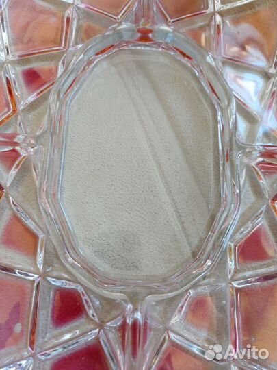 Менажница цветное стекло