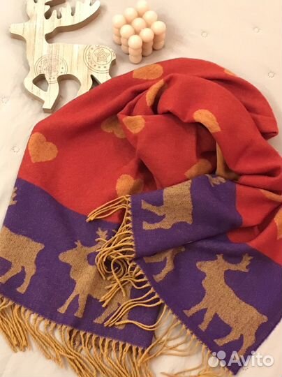 Шарф женский зимний