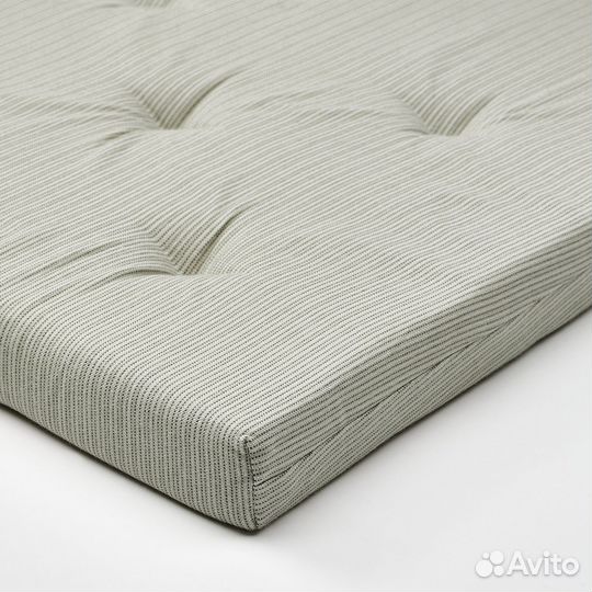 Justina IKEA 105.635.46 Подушка на стул 42/35x40x4 см светло-зеленый