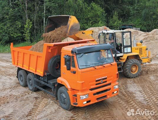 Щебень,отсев,песок,чернозём, глина