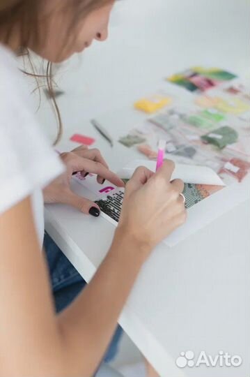 Алмазная мозаика по фото / разные размеры