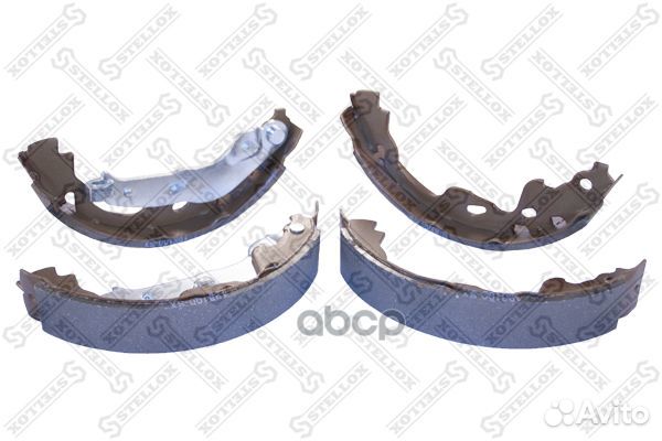 198 100-SX 4187.00 колодки барабанные Citroen