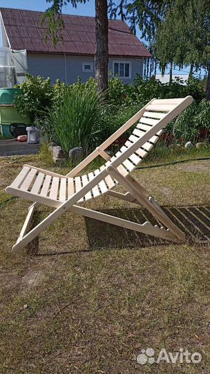 Кресло шезлонг складное