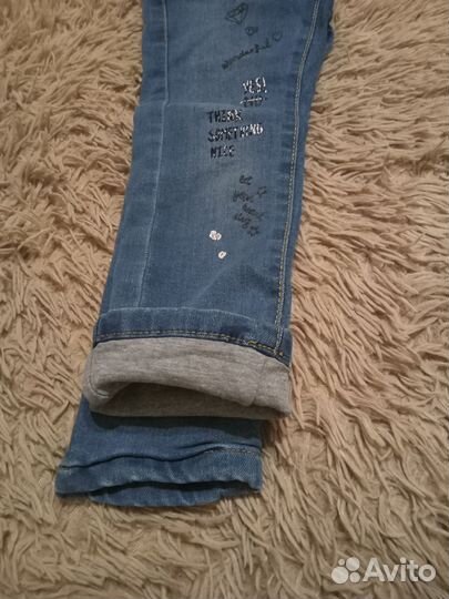 Джинсы для девочек 98