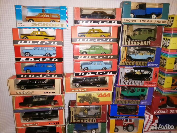 Модели автомобилей 1 43 СССР