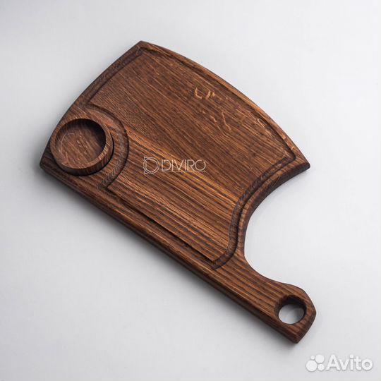 Доска для стейка в виде топора (тонированная)