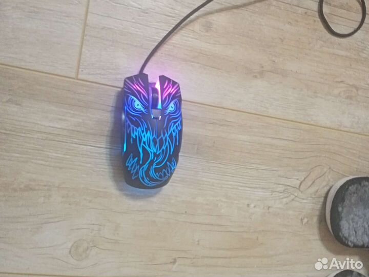 Игровая мышка с подсветкой